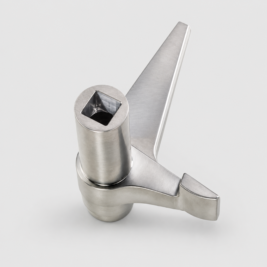 Turned and milled in one operation